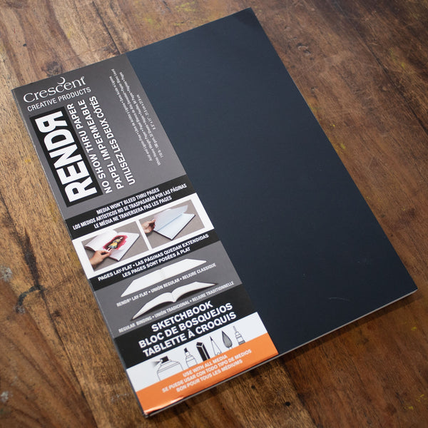RENDR Soft-Cover Lay-Flat Sketchbook – Machine Studio
